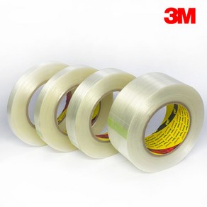 3M 8915 필라멘트 테이프 20mm 25mm 30mm 40mm 50mm 760mm, 20mm X 55M, 1개