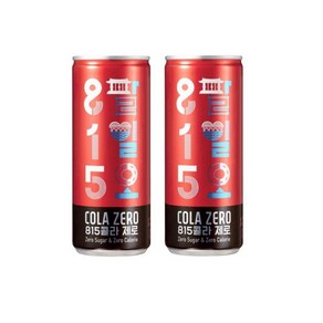 웅진식품 815콜라 제로 음료, 250ml, 30개