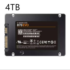 4TB SSD 솔리드 스테이트 드라이브[세금포함] [정품] 2.5 SATA III 560MB/s Internal PC/MAC 870 EVO 176621452469