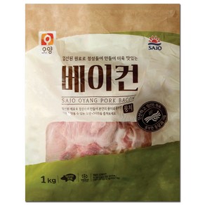 사조오양 베이컨 파지 1kg, 1개