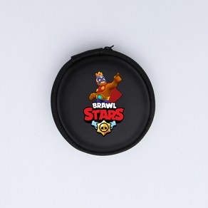 브롤스타즈 BRAWLSTARS 남녀학생 에어팟 보관 원형지갑