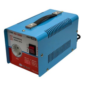 한일산전 승압트랜스 2KVA 가정용 변압기 110V-220V 승압기 HU2000