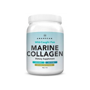 아만딘 마린 콜라겐 파우더 500g / Amandean Pemium Maine Collagen Powde 17.6 Oz, 1개