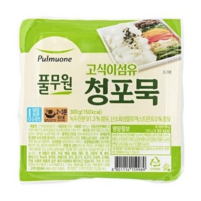 풀무원 고식이섬유 청포묵, 300g, 5개