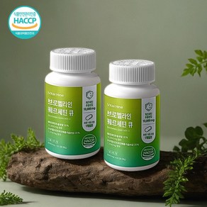 [2+1 기획전] 메디핏 하루 2알 브로멜라인 퀘르세틴 큐 600mg, 1세트, 60정