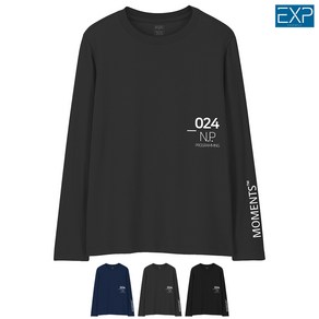 이그잼플 빅사이즈 L~4XL 남자 기능성 아이스 쿨 티셔츠 긴팔티 프로그래밍 남성 긴소매