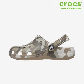 S마켓 NC고잔 CROCS 클래식 프린트 카모 클로그 (206454-2ZJ) 카모 패턴의 유니크한 크록스