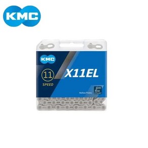 KMC 자전거 체인 X11 X11SLEL MTB 도로 자전거 실버 골드 체인 11V 11 스피드 자전거 체인 자전거 크랭크셋 시마노 SRAM 자전거 부품, 4) KMC X11EL Silve, 1개