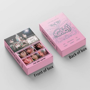 [국내배송] 아이브 포카 크러쉬 SWITCH HEYA IVE 2nd 미니 앨범, 1) SWITCH 핑크 (55장), 1개
