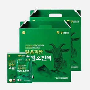 미쁨생활건강 믿음직한 흑염소진액 엑기스, 70ml, 60개