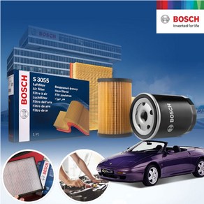 엘란 1.8 가솔린 BOSCH 에어크리너 오일필터 2종세트 4L 필요 a2032+o180 KPT-5560318 cs02005, 1개