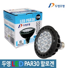 두영 PAR30 LED 램프 집중형 15W, 주광색, 1개