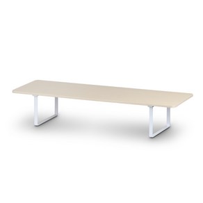 와이드 모니터 받침대 750x260x150 27~34인치 대형 모니터용, 1개, 베이지/높이15cm