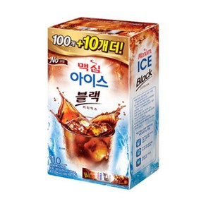 [맥심] 동서 아이스블랙 커피믹스 220T(110Tx2상자), 5.9g, 110개입, 2개