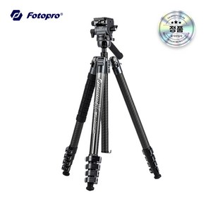 포토프로 X-AIRFLY Video 2in1 포토 비디오 여행용 삼각대 최대하중 4.5kg 가우포토 공식정품, 1개, 단품