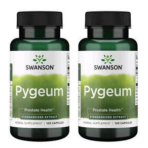 Swanson Pygeum Prostate Uninary Bladder Health 100 정 X 2 병