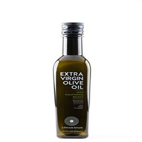 Cobam Estate Exta Vigin Olive Oil 100% Califon Cobam Estate 엑스트라 버진 올리브 오일 100% 캘리포니아 셀렉트 최초의, 375ml, 1개