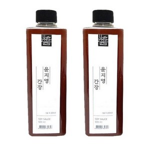 윤지영 간장, 500ml, 2개