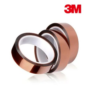 3M / 국산 캡톤 폴리이미드 PI 테이프 5mm ~ 50mm X 33M, 캡톤(국산) 20mmX33M, 1개