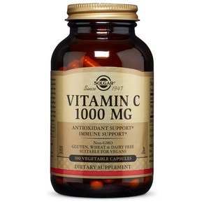 솔가 비타민 C 1000mg 베지터블 캡슐, 100정, 1개