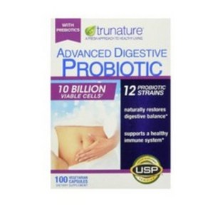 trunature 유산균 Digestive Probiotic 100 Capsules