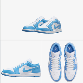 [늘정품] 나이키 NIKE AIR JORDAN 1 LOW SE 에어 조던 1 로우 SE 화이트 레전드 블루 운동화 패션스니커즈 FZ2138-114