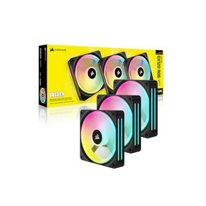 CORSAIR iCUE LINK QX120 RGB STARTER KIT BLACK (3PACK/Controller)