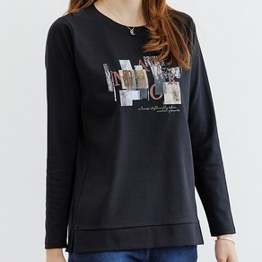 [데드라] TBD5024_DC 수파프린팅슬릿티셔츠 (~99size)