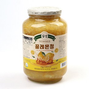 본비 꿀레몬청 2kg, 1개입, 1개