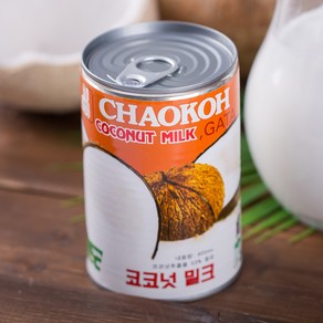 Chaokoh 코코넛밀크 19프로 400mL 타이푸드, 1개