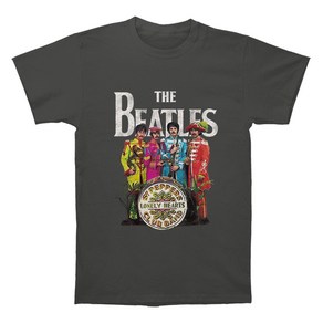 ROCKPANDA The Beatles SGT Peppe Chacoal 반팔티