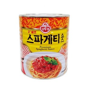 오뚜기 오쉐프 스파게티소스 3kg X6캔, 6개