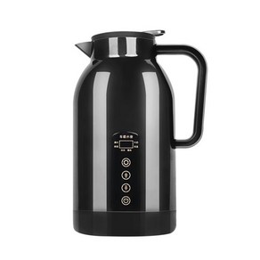 1300ML 대용량 차량용 보온 전기포트 12V/24V, 블랙