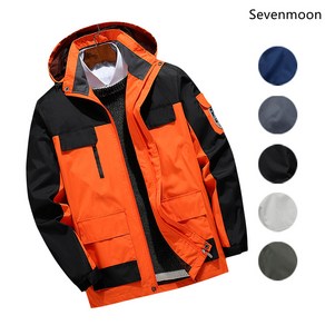 Sevenmoon 아웃도어 방풍 방수 빅사이즈 등산복 5XL-9XL