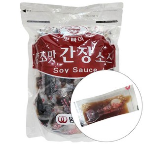 범아 양조맛간장 5g X 200개 일회용 간장 배달용 간장