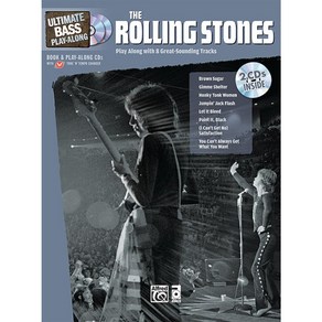 [원서] papeback Book Ultimate Bass Play-Along Rolling Stones: Play Along with 8 Geat-Sounding Tack, 1개, 기타