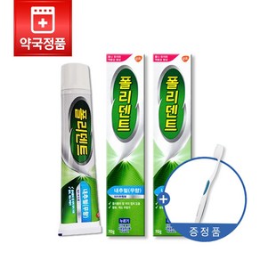 폴리덴트 의치 부착재 내추럴 무향 70g 2개