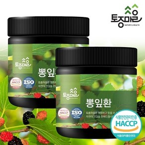 [토종마을] HACCP인증 국산 뽕잎환 300g X 2개