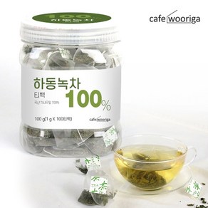 카페우리가 하동녹차 티백, 1g, 100개입, 1개