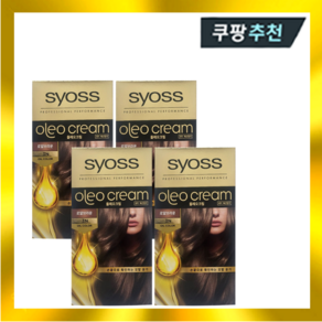 사이오스 올레오 골드라벨 새치커버 염색약 100g (3N 로얄브라운) 4개, 1개