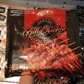 SKYFOOD 숯불매콤양념 닭꼬치 400g, 1개