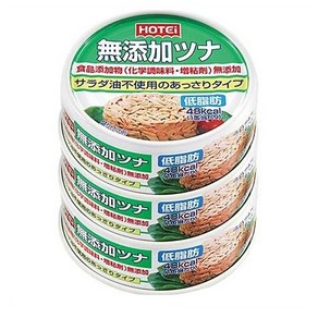 Hotei 호테이 푸즈 일본 무첨가 참치 캔 통조림 70g 6팩, 6개