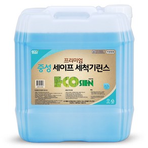 에코지엥 프리미엄 중성 식기세척기세제 18.75L 1종 원료사용, 1개