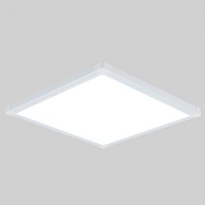 원하 비츠온 LED 뉴심플 직하 슬림 면조명 엣지 평판등 50W 플리커프리 520 x 520 mm, 화이트(주광색)