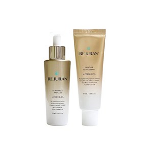 리쥬란힐러 앰플 시즌2 턴오버 듀얼 이펙트 30ml + 리쥬란 힐러 크림 시즌2 턴오버 액티브 50ml, 1개, 50g