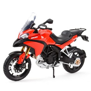 다이캐스트 Maisto 112 R 닌자 H2R 1199 1290 슈퍼 듀크 S1000RR Z900RS 합금 바이크 오토바이 모델 장난감 YZF-R1, [09] Multistada 1200S, 1개