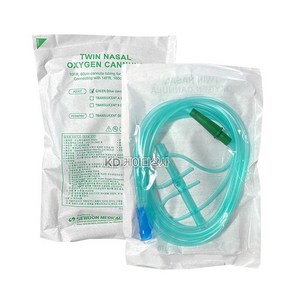 세운 나잘 산소캐뉼라 240cm 그린 Tw Nasal Oxygen Cannula 코산소주입관 산소투여용