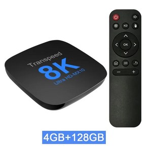 Tanspeed 안드로이드 13 TV 박스 ATV 듀얼 와이파이 앱 포함 8K 비디오 BT5.0 RK3528 4K 3D 음성 미디어 플레이어 셋톱, 4) US  MX10 128G