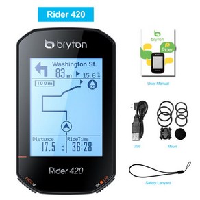 자전거 속도계 케이던스 센서 Bryton 브라이튼-Rider420 420 420E Rider320 320 320E GPS 컴퓨터 일본어 이탈리아어 독일어 포르투갈어 스페인어 사이클