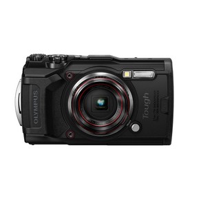 OLYMPUS 디지털 카메라 Tough TG-6 블랙 1200만 화소 CMOS F2.0 15m 방수 100kgf 내하중 GPS 내장 Wi-Fi TG-6BLK, 1개